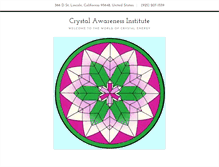 Tablet Screenshot of crystalawareness.com